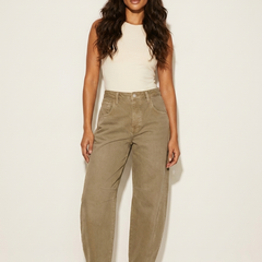 Charlotte | Barrel Relaxed Fit Women Jeans