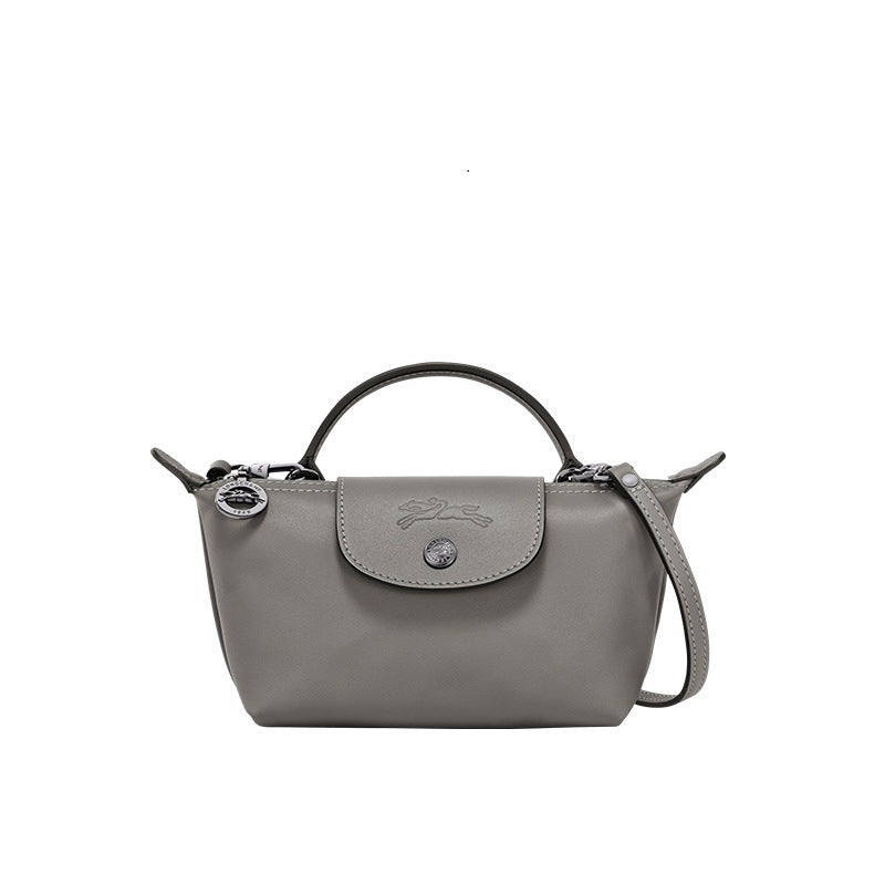 Charlotte | Leather Mini Crossbody Longchamp Bag