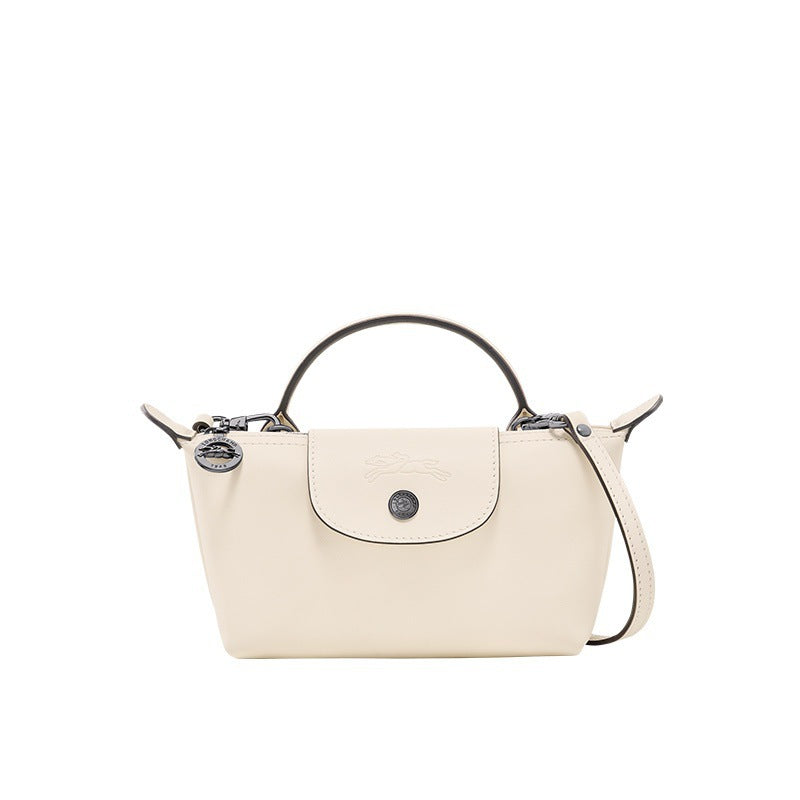 Charlotte | Leather Mini Crossbody Longchamp Bag