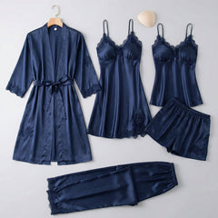Charlotte | Silk Two White Denim Piece Set