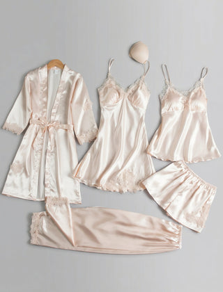 Charlotte | Silk Two White Denim Piece Set