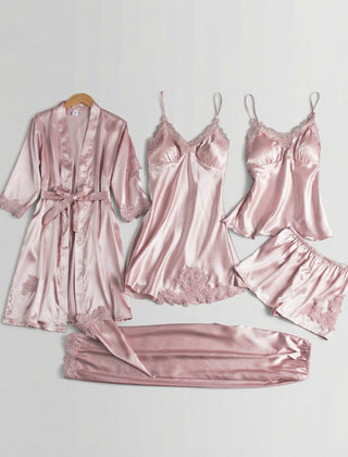 Charlotte | Silk Two White Denim Piece Set
