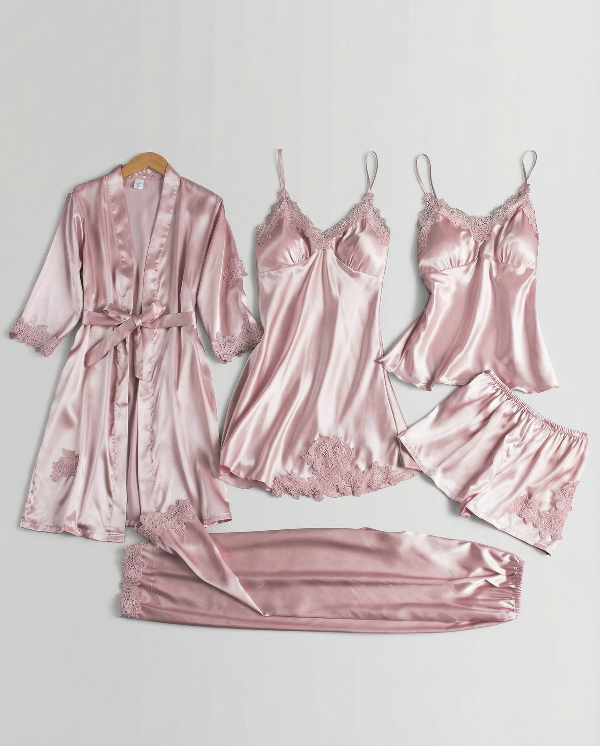 Charlotte | Silk Two White Denim Piece Set