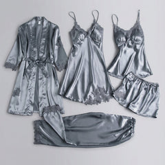 Charlotte | Silk Two White Denim Piece Set