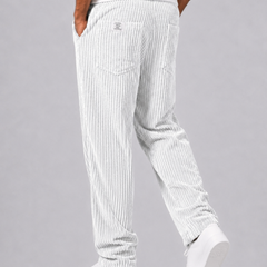 Cormac | Men's Relaxed Fit Corduroy Pants With Elastic Waist