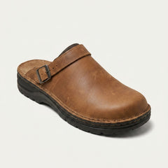 Margaux Clogs Leather Look Slip On
