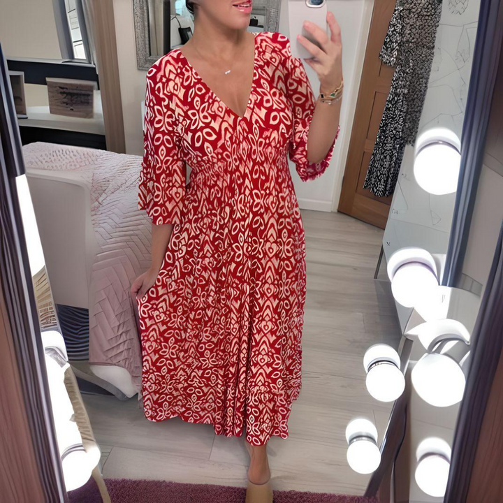 Luciana | Comfort Maxi Dress – Effortless Elegance, Everyday Confidence