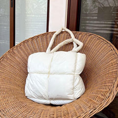 Elia | Women's Large Quilted Puffer Tote Bag