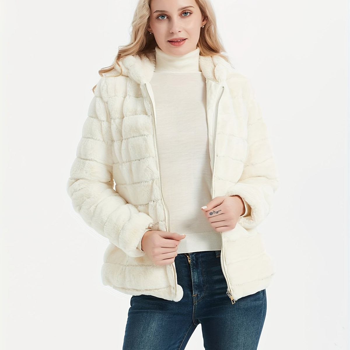 Juno Teddy Jacket Borg Fleece