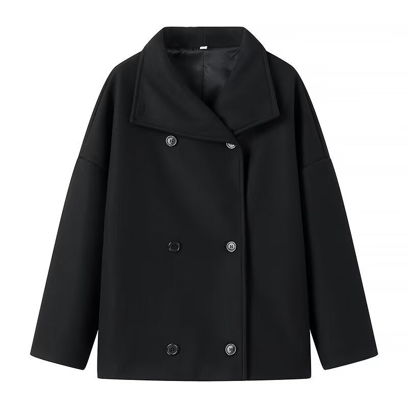 Romilly | Long Black Winter Coat