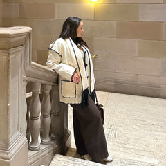 Ida | Warm Cream Winter Coat