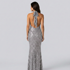 Emma | Maxi Winter Sequin Women Dress