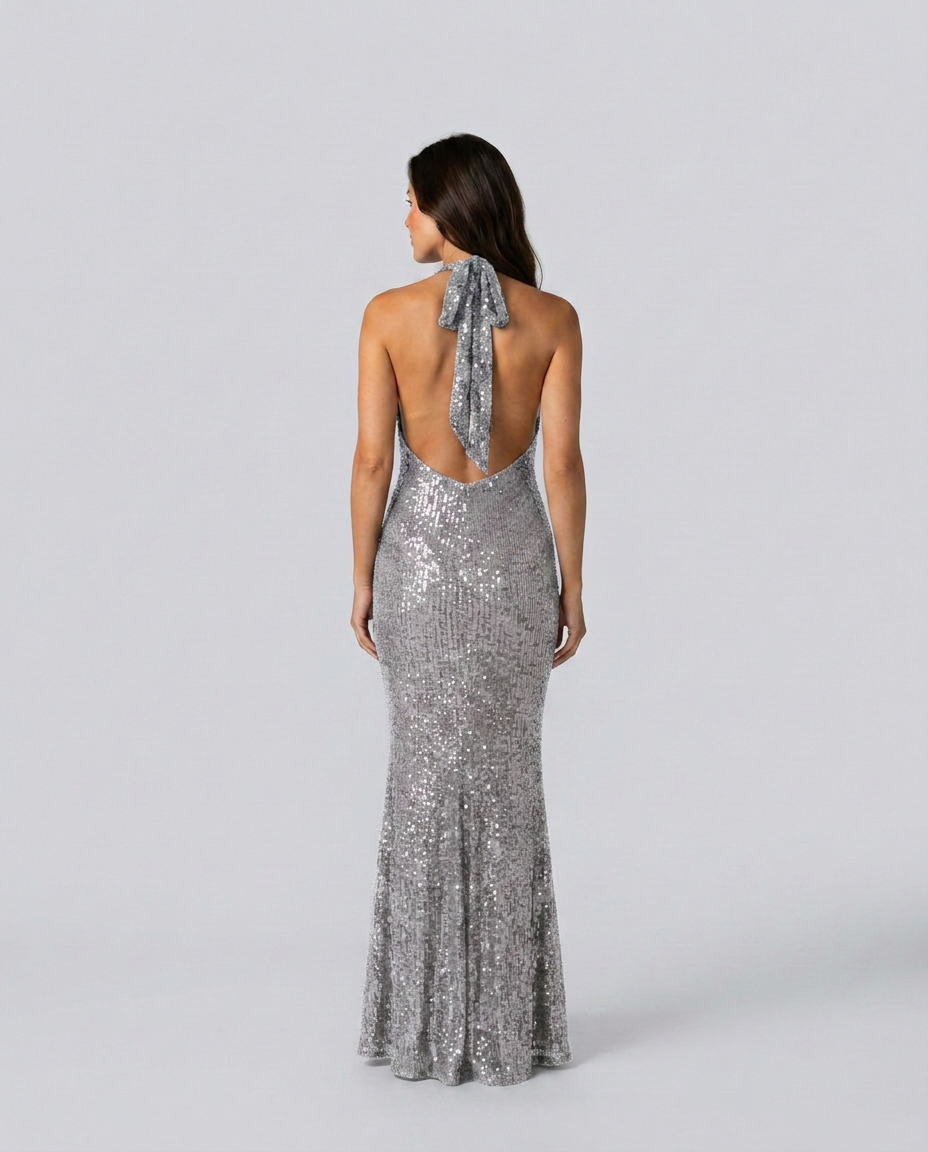Emma | Maxi Winter Sequin Women Dress