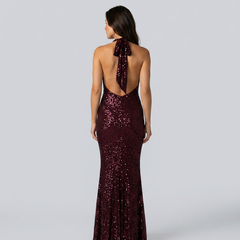 Emma | Maxi Winter Sequin Women Dress