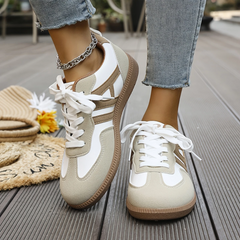 Amelia | Lightweight White Sneakers Wide Fit