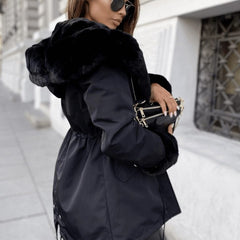 Fern | Long Belted Winter Parka