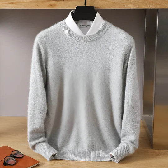 Ethan | Knit Men Open Cable Sweater