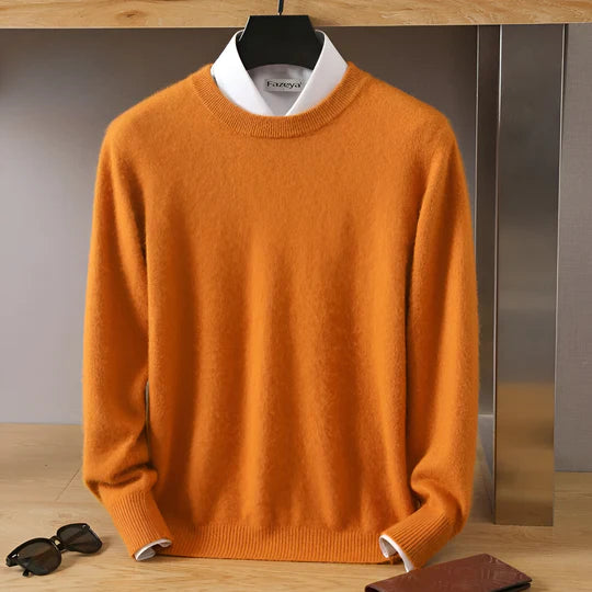 Ethan | Knit Men Open Cable Sweater