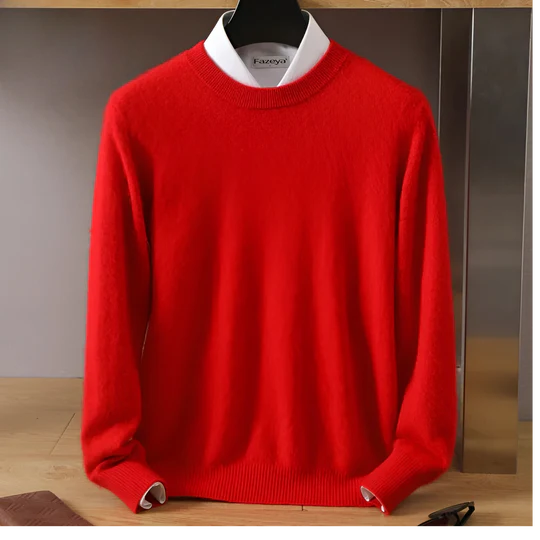 Ethan | Knit Men Open Cable Sweater