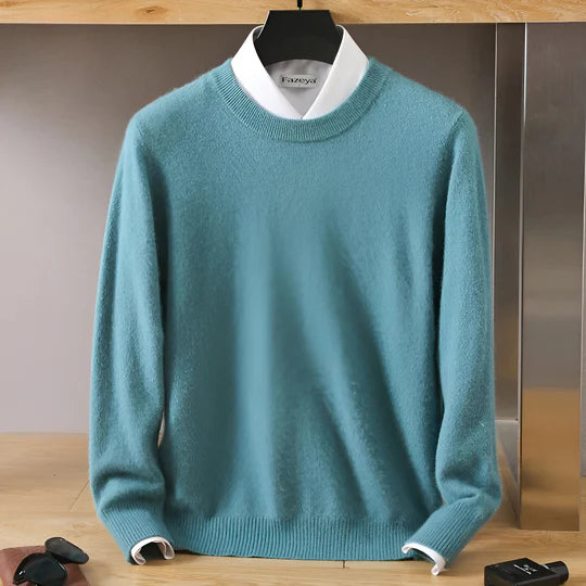 Ethan | Knit Men Open Cable Sweater