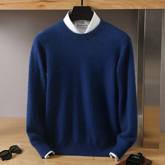 Ethan | Knit Men Open Cable Sweater