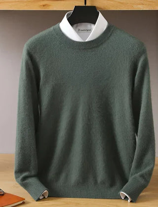 Ethan | Knit Men Open Cable Sweater