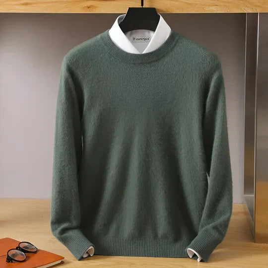 Ethan | Knit Men Open Cable Sweater