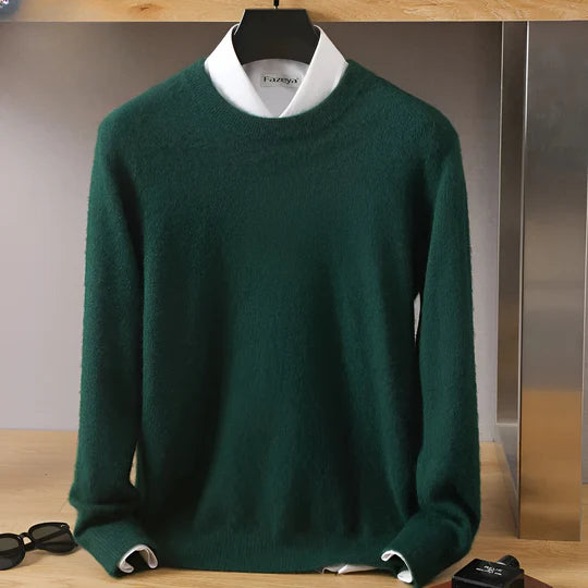 Ethan | Knit Men Open Cable Sweater