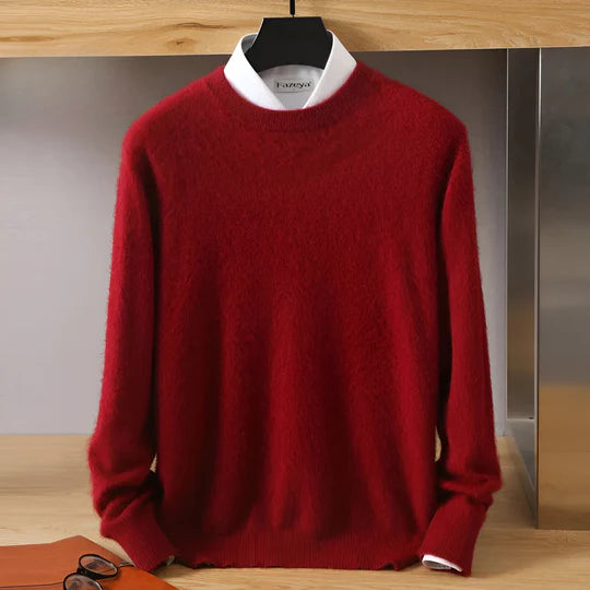 Ethan | Knit Men Open Cable Sweater