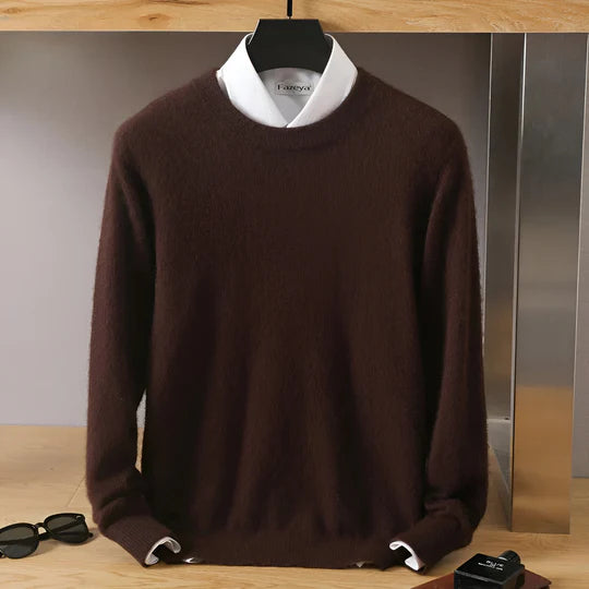 Ethan | Knit Men Open Cable Sweater