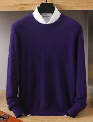 Ethan | Knit Men Open Cable Sweater