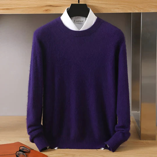 Ethan | Knit Men Open Cable Sweater
