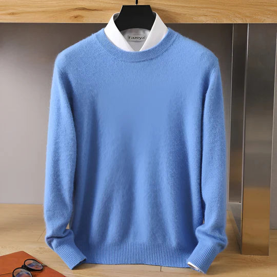 Ethan | Knit Men Open Cable Sweater