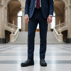 Ethan | Leather Winter Chelsea Men Boots