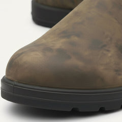 Ethan | Leather Winter Chelsea Men Boots
