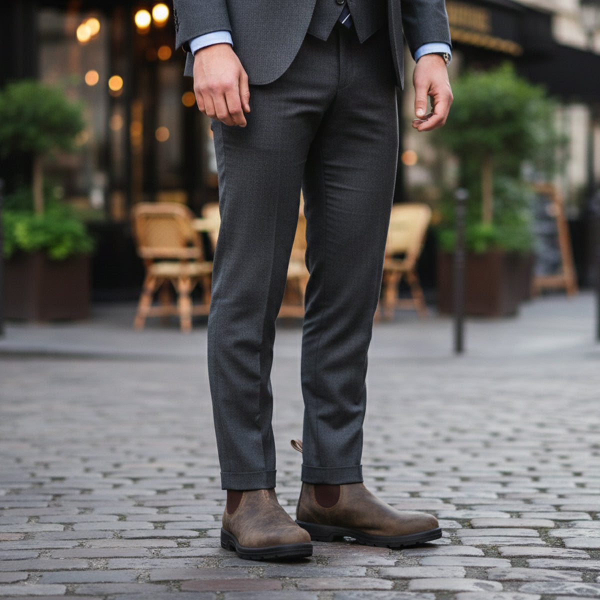 Ethan | Leather Winter Chelsea Men Boots