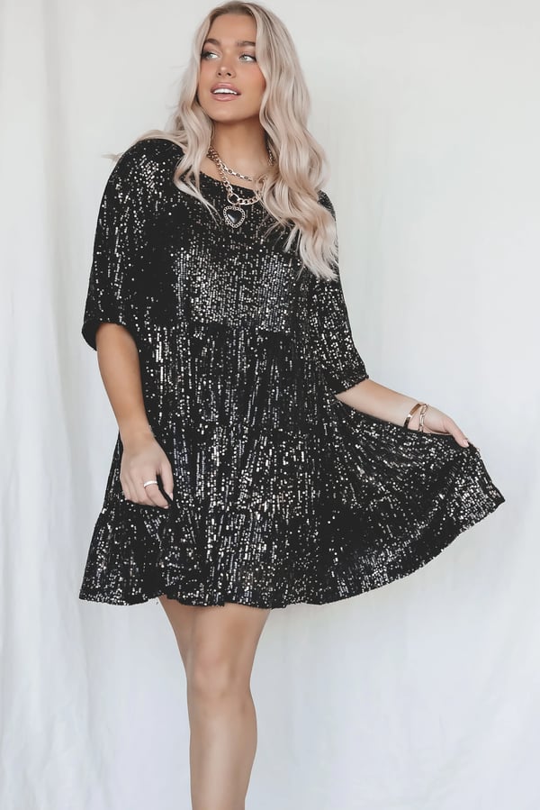 Clara | Sequin Mini Dress for Women