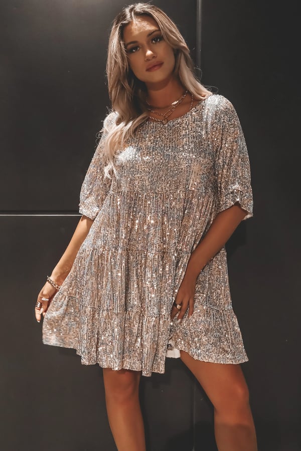 Clara | Sequin Mini Dress for Women