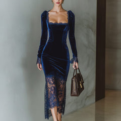 Emma | Velvet Women Maxi Formal Dress