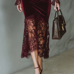 Emma | Velvet Women Maxi Formal Dress