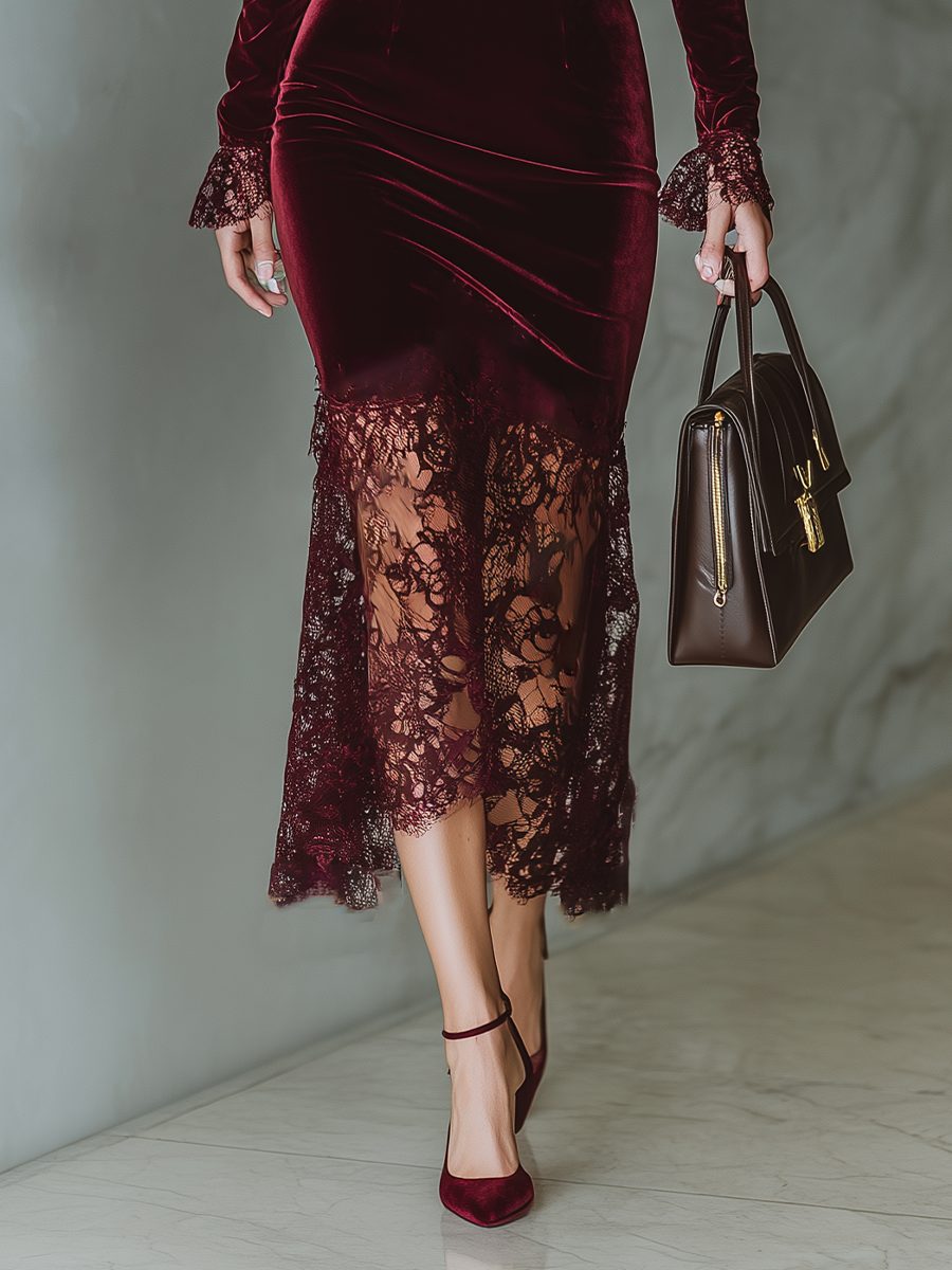 Emma | Velvet Women Maxi Formal Dress
