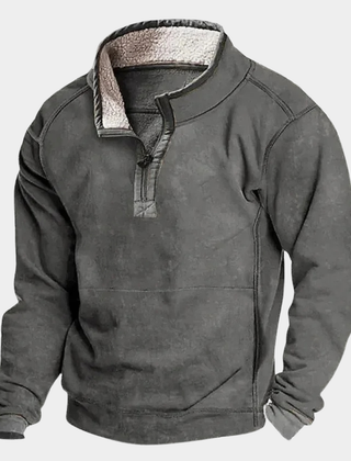 Sophie | Oversized Quarter Zip Sweatshirt Shirts
