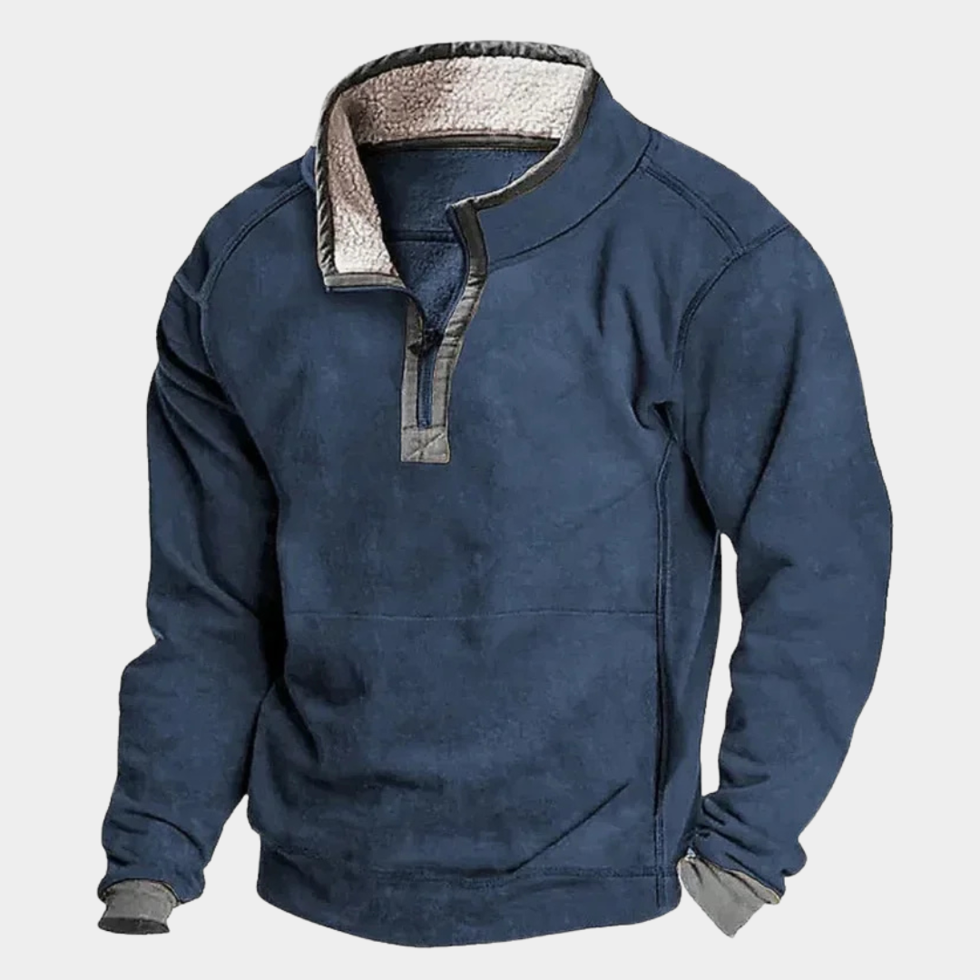 Sophie | Oversized Quarter Zip Sweatshirt Shirts