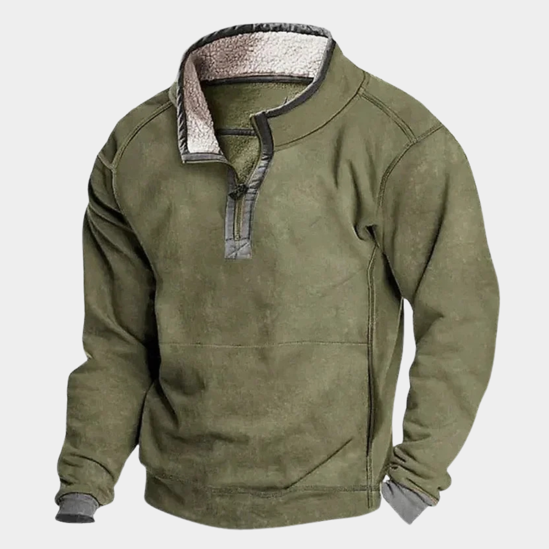 Sophie | Oversized Quarter Zip Sweatshirt Shirts