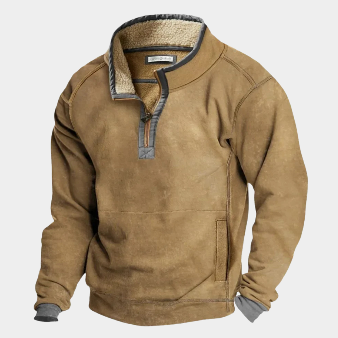 Sophie | Oversized Quarter Zip Sweatshirt Shirts
