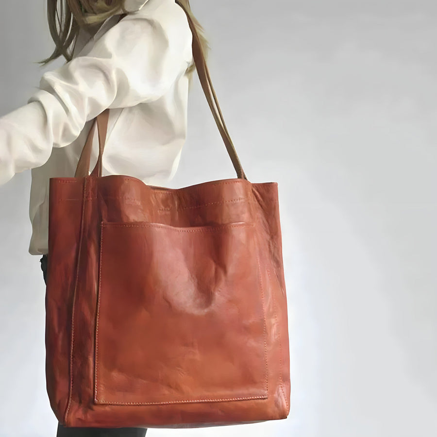 Aurelie Handbag Vegan Leather Tote