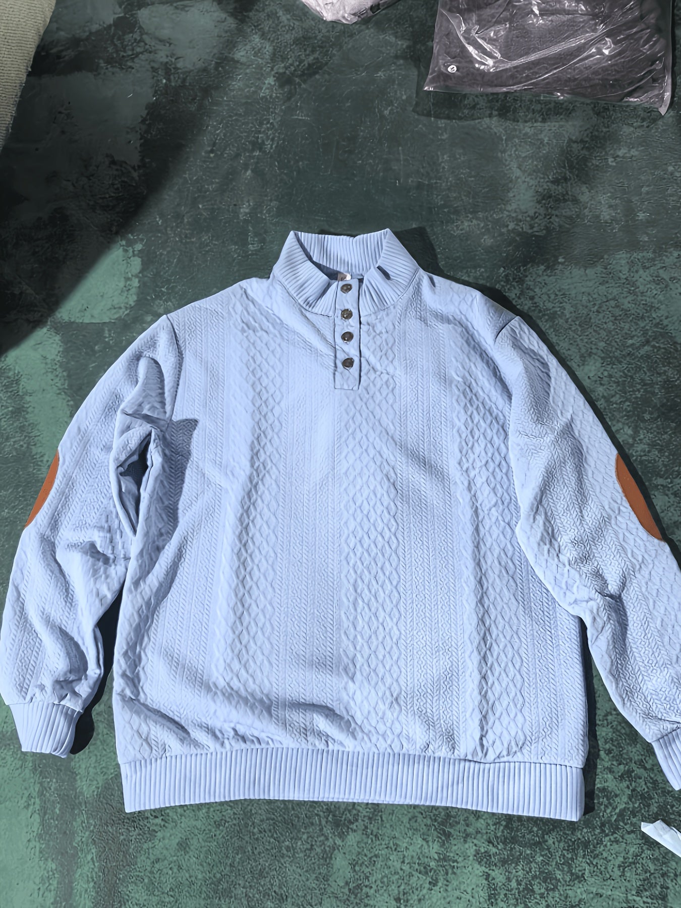 Jacob | Button Up Fur Collar Sweater