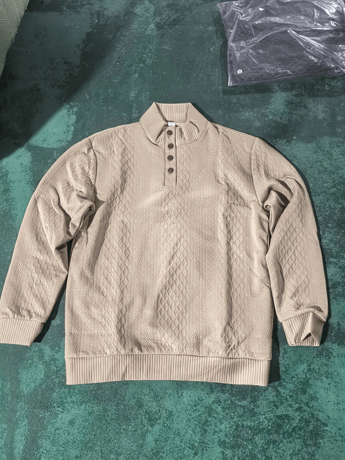 Liam | Fur Collar Men's Sweater Jacket