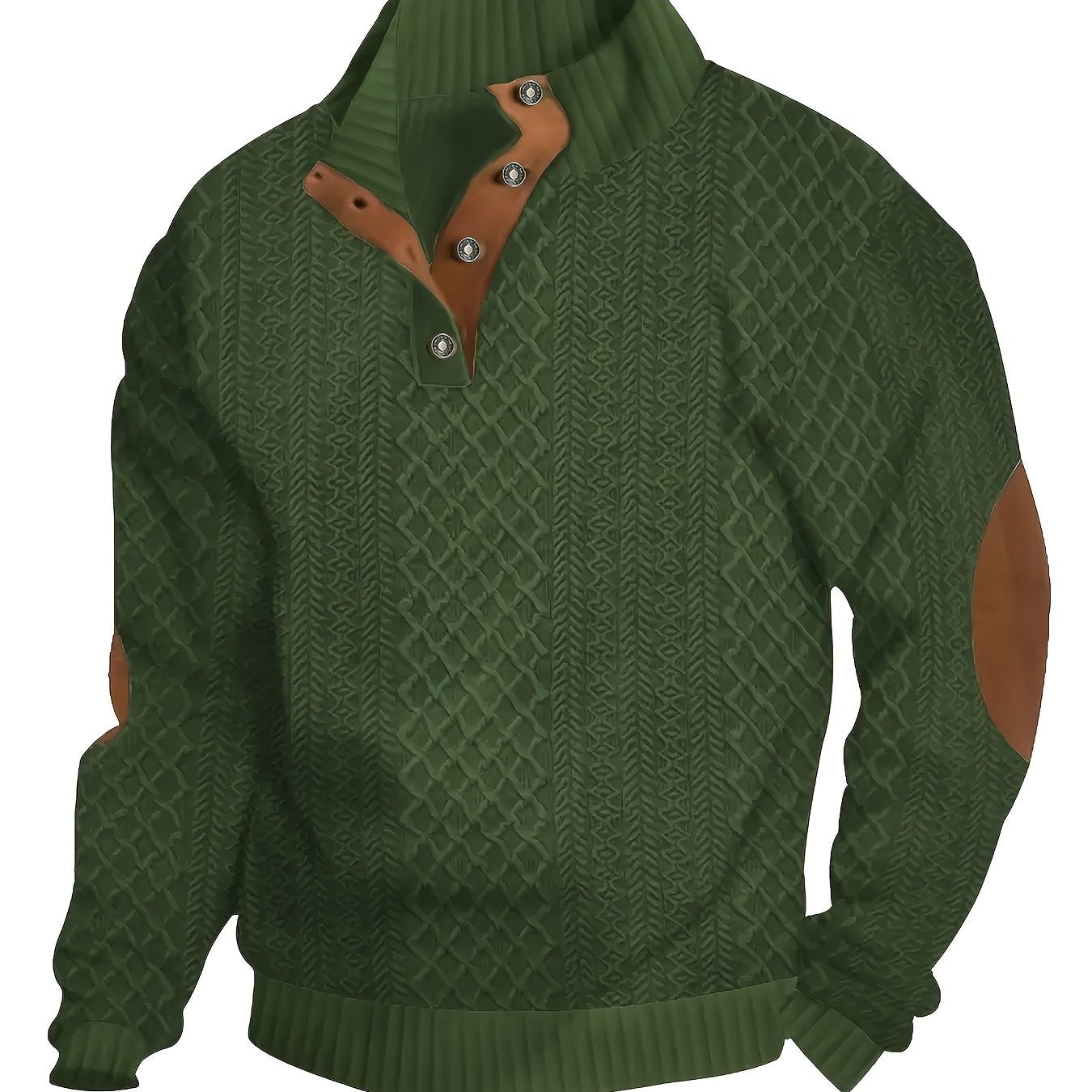Liam | Fur Collar Men's Sweater Jacket
