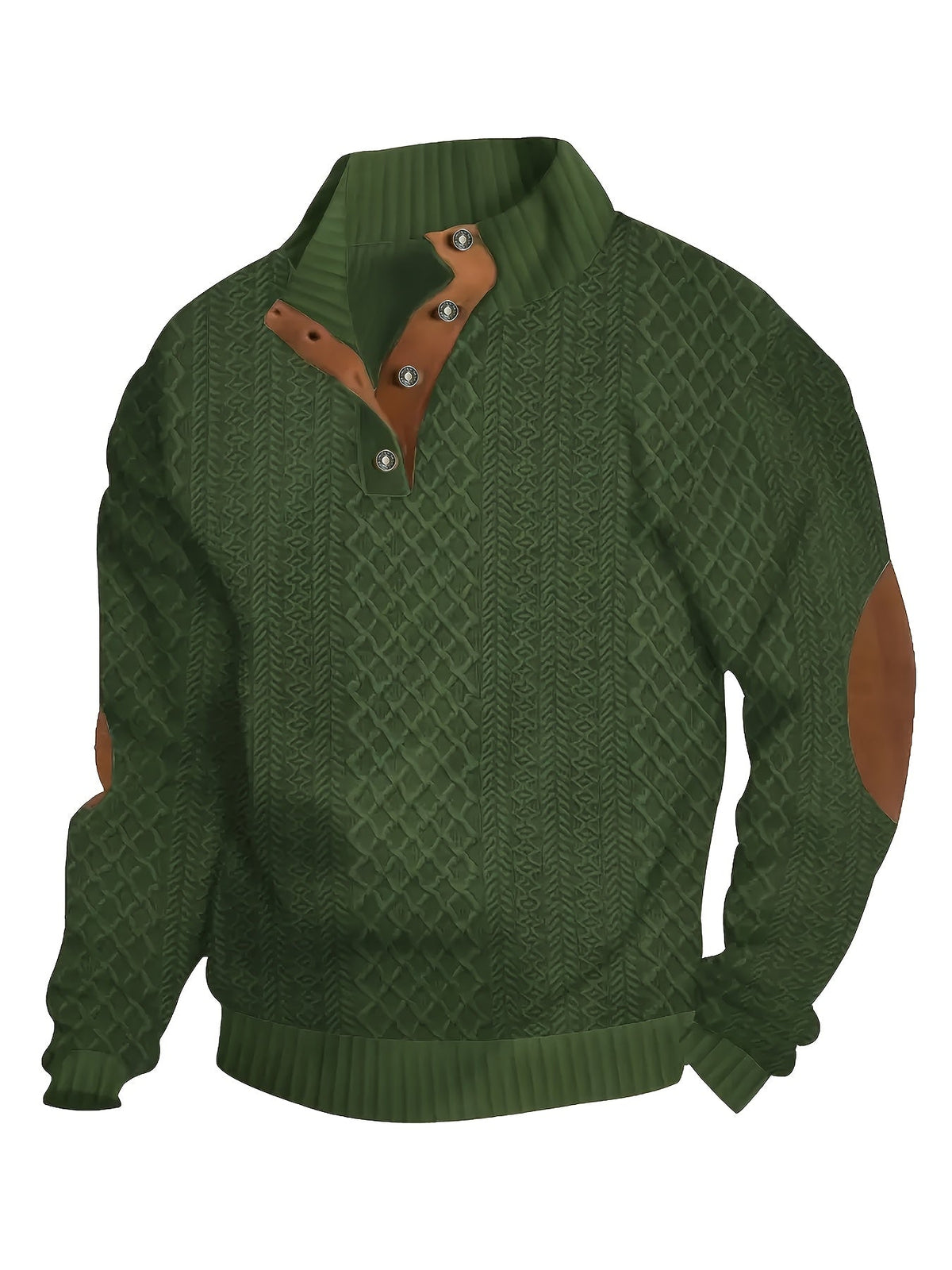 Liam | Fur Collar Men's Sweater Jacket